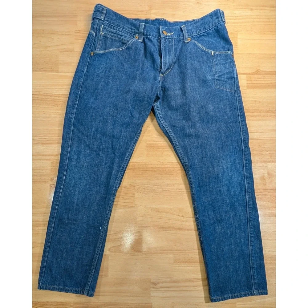 Levis 511 Engineered Jeans‎ Mens 36x30 Blue 100% Cotton Medium Wash Denim Pants